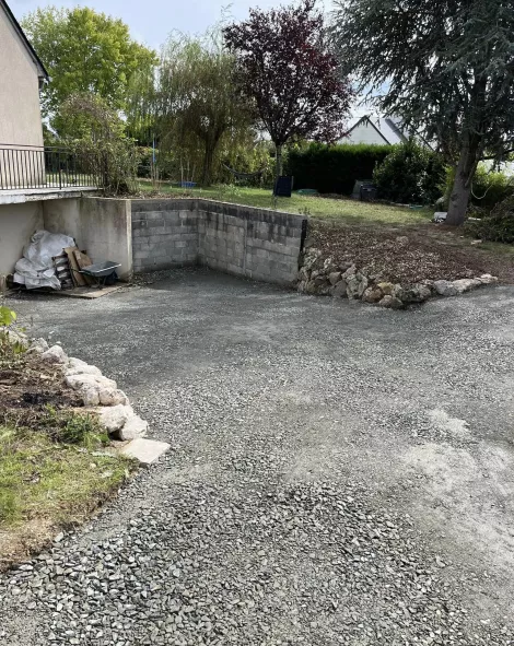 Travaux de terrassement Souvigné, Tours