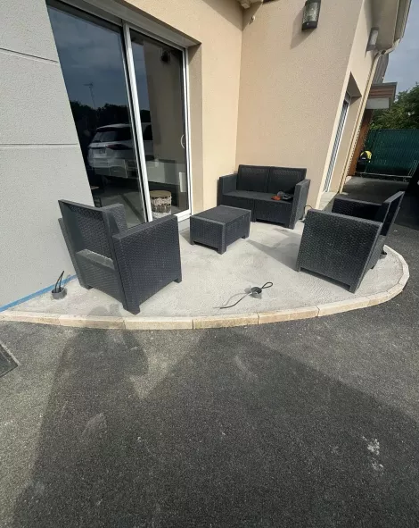  Aménagement extérieur à Tours